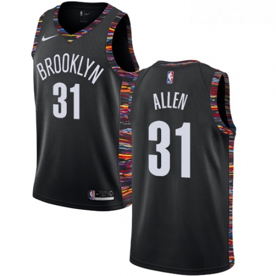 Youth Nike Brooklyn Nets 31 Jarrett Allen Swingman Black NBA Jersey 2018 19 City Edition Youth Nike Brooklyn Nets 31 Jarrett Allen Swingman Black NBA Jersey 2018 19 City Edition