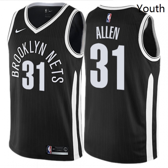 Youth Nike Brooklyn Nets 31 Jarrett Allen Swingman Black NBA Jersey City Edition Youth Nike Brooklyn Nets 31 Jarrett Allen Swingman Black NBA Jersey City Edition