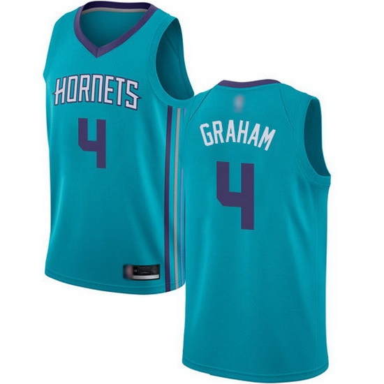 Hornets 4 Devonte Graham Teal Basketball Jordan Swingman Icon Edition Jersey Hornets 4 Devonte Graham Teal Basketball Jordan Swingman Icon Edition Jersey
