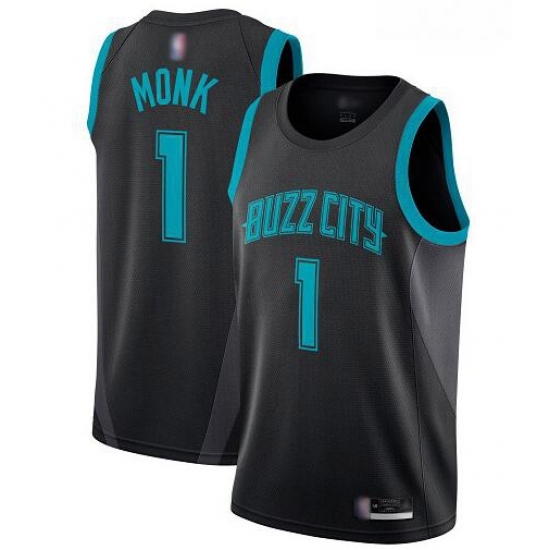 Men Black Malik Monk Men Jersey 1 Authentic Charlotte Hornets Basketball Jersey Men Black Malik Monk Men Jersey 1 Authentic Charlotte Hornets Basketball Jersey
