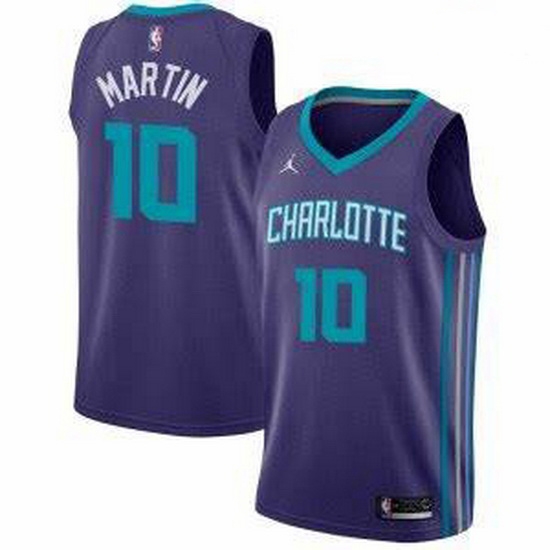Men's Caleb Martin Charlotte Hornets Swingman Purple Jersey Men's Caleb Martin Charlotte Hornets Swingman Purple Jersey