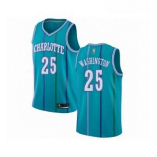 Womens Jordan Charlotte Hornets 25 PJ Washington Authentic Aqua Hardwood Classics Basketball Jersey Womens Jordan Charlotte Hornets 25 PJ Washington Authentic Aqua Hardwood Classics Basketball Jersey