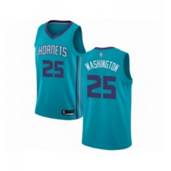 Womens Jordan Charlotte Hornets 25 PJ Washington Authentic Teal Basketball Jersey Icon Edition Womens Jordan Charlotte Hornets 25 PJ Washington Authentic Teal Basketball Jersey Icon Edition