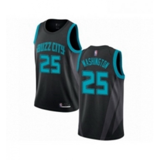 Womens Jordan Charlotte Hornets 25 PJ Washington Swingman Black Basketball Jersey 2018 19 City Edition Womens Jordan Charlotte Hornets 25 PJ Washington Swingman Black Basketball Jersey 2018 19 City Edition