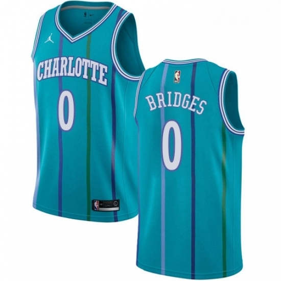 Womens Nike Jordan Charlotte Hornets 0 Miles Bridges Swingman Aqua Hardwood Classics NBA Jersey Womens Nike Jordan Charlotte Hornets 0 Miles Bridges Swingman Aqua Hardwood Classics NBA Jersey