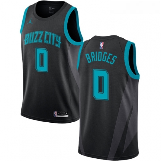Womens Nike Jordan Charlotte Hornets 0 Miles Bridges Swingman Black NBA Jersey 2018 19 City Edition Womens Nike Jordan Charlotte Hornets 0 Miles Bridges Swingman Black NBA Jersey 2018 19 City Edition