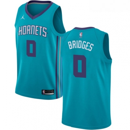 Womens Nike Jordan Charlotte Hornets 0 Miles Bridges Swingman Teal NBA Jersey Icon Edition Womens Nike Jordan Charlotte Hornets 0 Miles Bridges Swingman Teal NBA Jersey Icon Edition