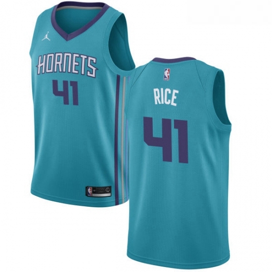 Womens Nike Jordan Charlotte Hornets 41 Glen Rice Authentic Teal NBA Jersey Icon Edition Womens Nike Jordan Charlotte Hornets 41 Glen Rice Authentic Teal NBA Jersey Icon Edition