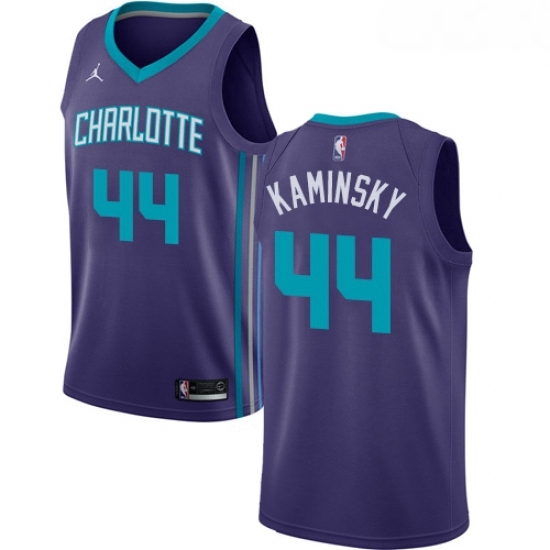 Womens Nike Jordan Charlotte Hornets 44 Frank Kaminsky Authentic Purple NBA Jersey Statement Edition Womens Nike Jordan Charlotte Hornets 44 Frank Kaminsky Authentic Purple NBA Jersey Statement Edition