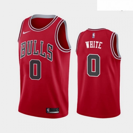 2019 NBA Draft Chicago Bulls #0 Coby White Red Jersey 2019 NBA Draft Chicago Bulls #0 Coby White Red Jersey