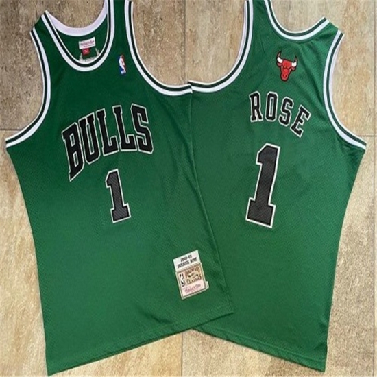 Bulls 1 Derrick Rose Green 2008 09 Hardwood Classics Jersey Bulls 1 Derrick Rose Green 2008 09 Hardwood Classics Jersey