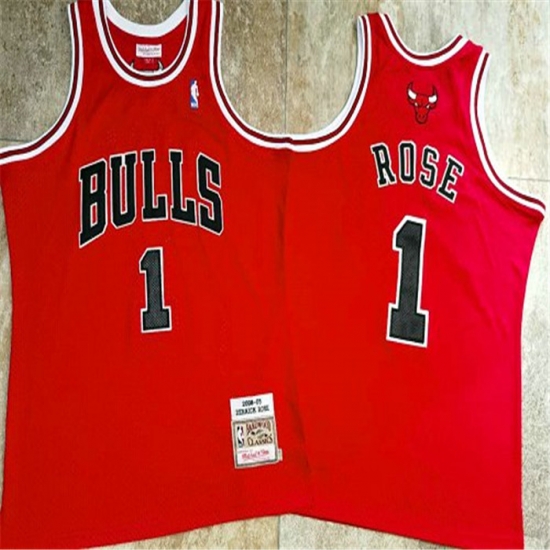 Bulls 1 Derrick Rose Red 2008 09 Hardwood Classics Jersey Bulls 1 Derrick Rose Red 2008 09 Hardwood Classics Jersey