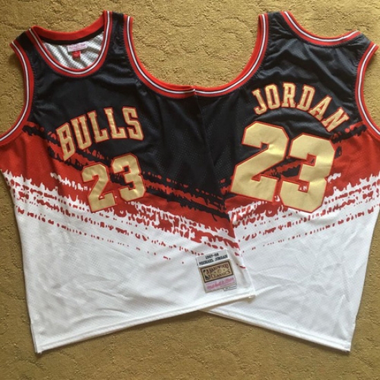 Bulls 23 Michael Jordan Multi Color 1997 98 Hardwood Classics Independent Swingman Jersey Bulls 23 Michael Jordan Multi Color 1997 98 Hardwood Classics Independent Swingman Jersey