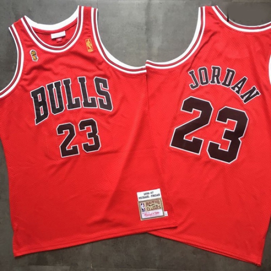 Bulls 23 Michael Jordan Red 1996 97 Hardwood Classics Mesh Jersey Bulls 23 Michael Jordan Red 1996 97 Hardwood Classics Mesh Jersey