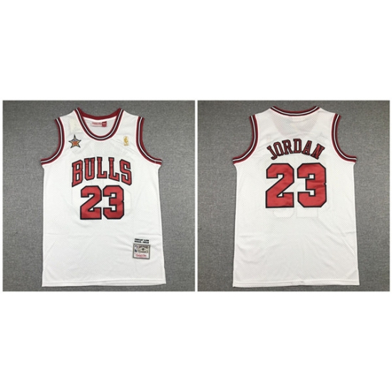 Bulls 23 Michael Jordan White 1998 All Star Hardwood Classics Jersey Bulls 23 Michael Jordan White 1998 All Star Hardwood Classics Jersey