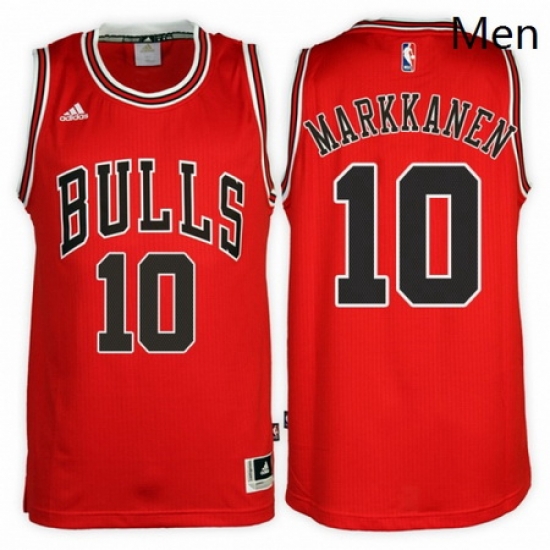 Chicago Bulls 10 Lauri Markkanen Road Red New Swingman Stitched NBA Jersey Chicago Bulls 10 Lauri Markkanen Road Red New Swingman Stitched NBA Jersey