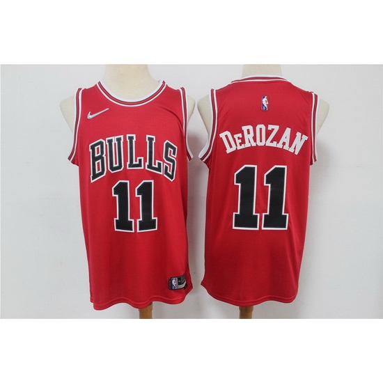 Men Chicago Bulls 11 DeMar DeRozan Red Nike Diamond 75th Anniversary Swingman Jersey Men Chicago Bulls 11 DeMar DeRozan Red Nike Diamond 75th Anniversary Swingman Jersey