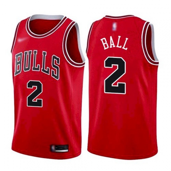 Men Chicago Bulls 2 Lonzo Ball Red 2021 Nike Swingman Stitched Jersey Men Chicago Bulls 2 Lonzo Ball Red 2021 Nike Swingman Stitched Jersey