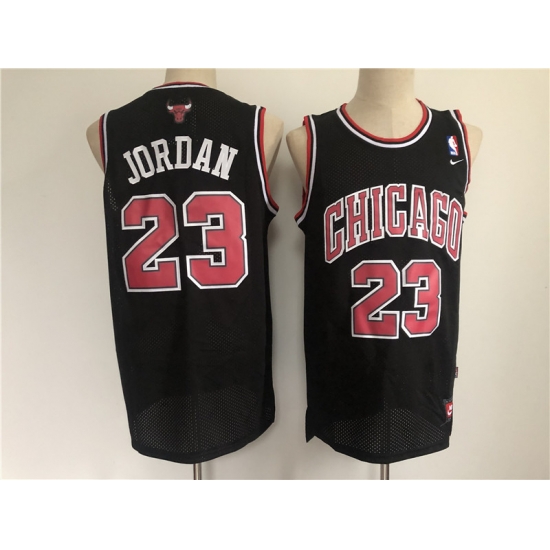 Men Chicago Bulls 23 Jordan Black Throwback 2021 Nike NBA Jersey Men Chicago Bulls 23 Jordan Black Throwback 2021 Nike NBA Jersey