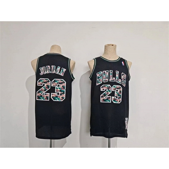 Men Chicago Bulls 23 Michael Jordan Black Stitched Basketball Jersey 1 Men Chicago Bulls 23 Michael Jordan Black Stitched Basketball Jersey 1