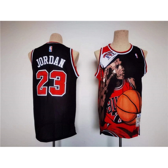 Men Chicago Bulls 23 Michael Jordan Black Stitched Jersey Men Chicago Bulls 23 Michael Jordan Black Stitched Jersey