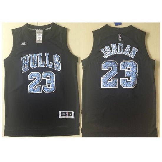 Men Chicago Bulls 23 Michael Jordan Fashion Black Jersey Men Chicago Bulls 23 Michael Jordan Fashion Black Jersey