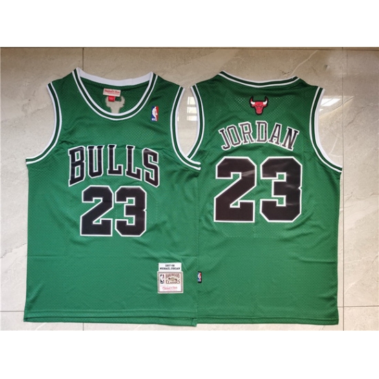 Men Chicago Bulls 23 Michael Jordan Green 1997 98 Hardwood Classics Swingman Jersey Men Chicago Bulls 23 Michael Jordan Green 1997 98 Hardwood Classics Swingman Jersey