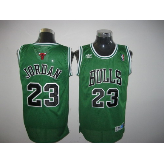 Men Chicago Bulls 23 Michael Jordan Green Throwback Adidas Jersey Men Chicago Bulls 23 Michael Jordan Green Throwback Adidas Jersey