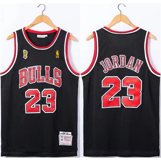 Men Chicago Bulls 23 Michael Jordan Red 1996 97 Throwback Champions Stitched Jersey Men Chicago Bulls 23 Michael Jordan Red 1996 97 Throwback Champions Stitched Jersey