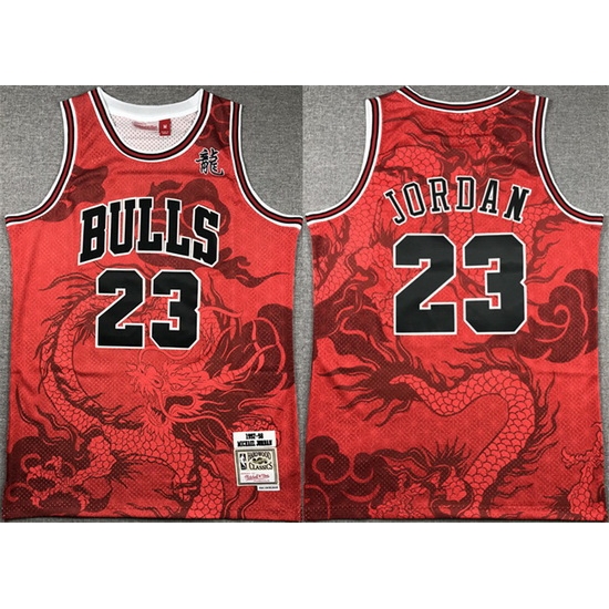 Men Chicago Bulls 23 Michael Jordan Red 1997 98 Throwback Stitched Basketball Jersey 01 Men Chicago Bulls 23 Michael Jordan Red 1997 98 Throwback Stitched Basketball Jersey 01