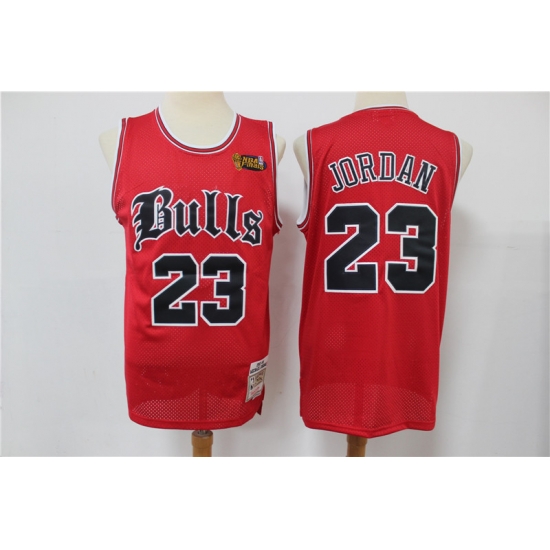 Men Chicago Bulls Michael Jordan 23 Old English Faded Jersey Men Chicago Bulls Michael Jordan 23 Old English Faded Jersey