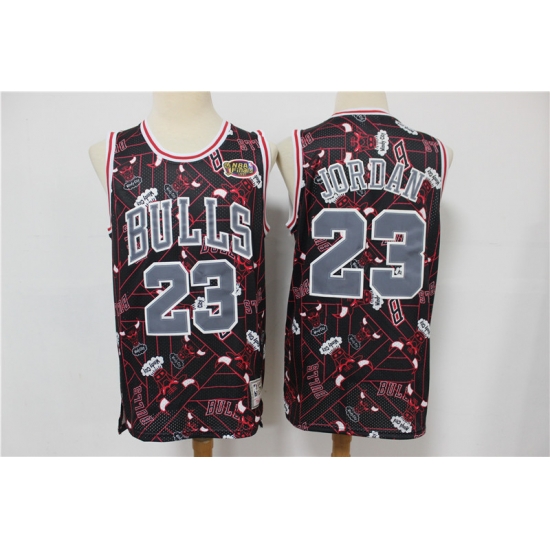 Men Chicago Bulls Micheal Jordan 23 hwc jersey tear up pack Swingman Jersey Men Chicago Bulls Micheal Jordan 23 hwc jersey tear up pack Swingman Jersey
