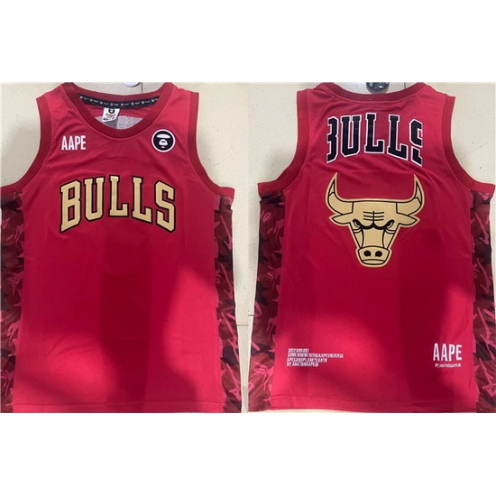 Men Chicago Bulls Red Big Logo Stitched Basketball Jersey Men Chicago Bulls Red Big Logo Stitched Basketball Jersey