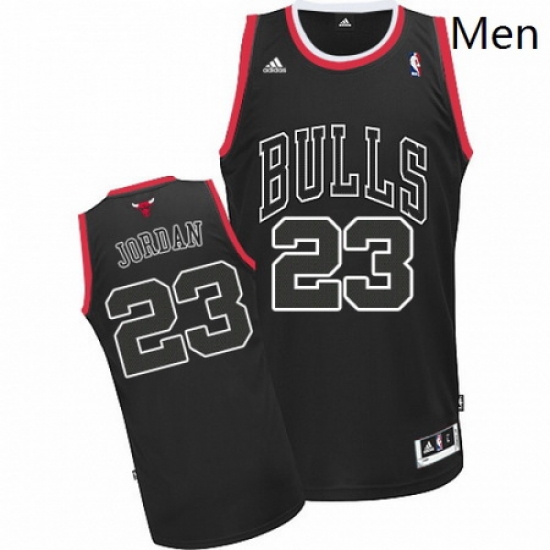 Mens Adidas Chicago Bulls 23 Michael Jordan Swingman Black Shadow NBA Jersey Mens Adidas Chicago Bulls 23 Michael Jordan Swingman Black Shadow NBA Jersey