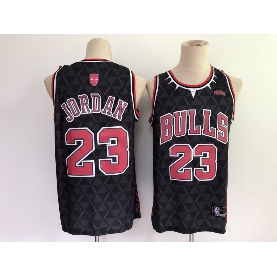 Men's Chicago Bulls #23 Michael Jordan Black Panther Limiter Jersey Men's Chicago Bulls #23 Michael Jordan Black Panther Limiter Jersey