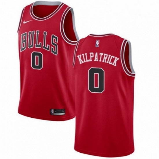 Mens Nike Chicago Bulls 0 Sean Kilpatrick Swingman Red NBA Jersey Icon Edition Mens Nike Chicago Bulls 0 Sean Kilpatrick Swingman Red NBA Jersey Icon Edition