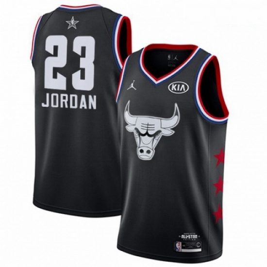 Mens Nike Chicago Bulls 23 Michael Jordan Black Basketball Jordan Swingman 2019 All Star Game Jersey Mens Nike Chicago Bulls 23 Michael Jordan Black Basketball Jordan Swingman 2019 All Star Game Jersey