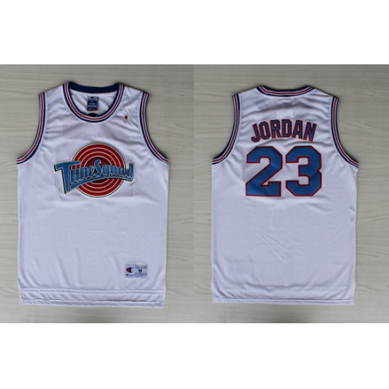 Michael Jordan 23 White Tune Squad Space Jam Movie Jersey Michael Jordan 23 White Tune Squad Space Jam Movie Jersey