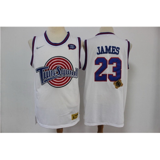 Tune Squad 23 Michael Jordan White Stitched Movie Jersey Tune Squad 23 Michael Jordan White Stitched Movie Jersey