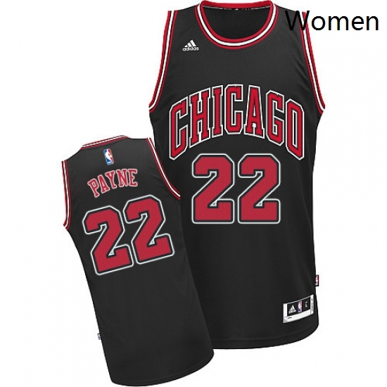 Womens Adidas Chicago Bulls 22 Cameron Payne Swingman Black Alternate NBA Jersey Womens Adidas Chicago Bulls 22 Cameron Payne Swingman Black Alternate NBA Jersey