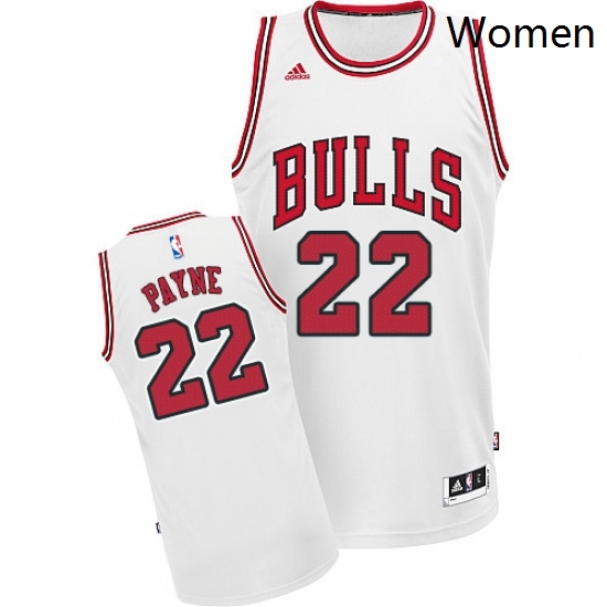 Womens Adidas Chicago Bulls 22 Cameron Payne Swingman White Home NBA Jersey Womens Adidas Chicago Bulls 22 Cameron Payne Swingman White Home NBA Jersey