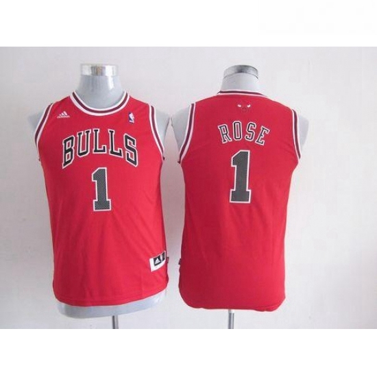 Bulls 1 Derrick Rose Red Stitched Youth NBA Jersey Bulls 1 Derrick Rose Red Stitched Youth NBA Jersey