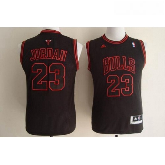 Youth Adidas Chicago Bulls 23 Michael Jordan Swingman Black NBA Jersey Youth Adidas Chicago Bulls 23 Michael Jordan Swingman Black NBA Jersey