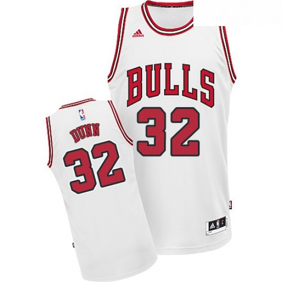 Youth Adidas Chicago Bulls 32 Kris Dunn Swingman White Home NBA Jersey Youth Adidas Chicago Bulls 32 Kris Dunn Swingman White Home NBA Jersey