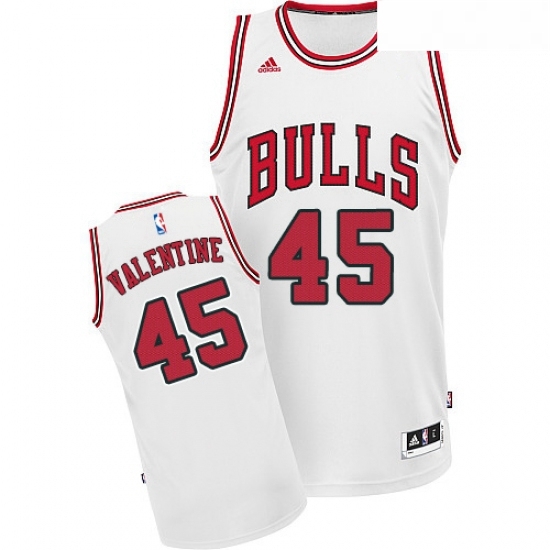 Youth Adidas Chicago Bulls 45 Denzel Valentine Swingman White Home NBA Jersey Youth Adidas Chicago Bulls 45 Denzel Valentine Swingman White Home NBA Jersey