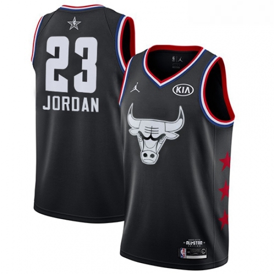 Youth Nike Chicago Bulls 23 Michael Jordan Black Basketball Jordan Swingman 2019 All Star Game Jersey Youth Nike Chicago Bulls 23 Michael Jordan Black Basketball Jordan Swingman 2019 All Star Game Jersey