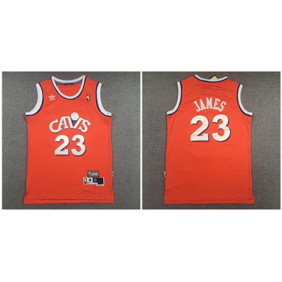 Cavaliers 23 Lebron James Orange Hardwood Classics Jersey Cavaliers 23 Lebron James Orange Hardwood Classics Jersey