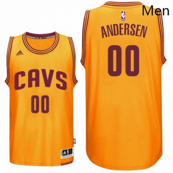 Cleveland Cavaliers 00 Chris Andersen New Swingman Gold Alternate Jersey Cleveland Cavaliers 00 Chris Andersen New Swingman Gold Alternate Jersey