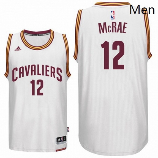 Cleveland Cavaliers 12 Jordan McRae New Swingman White Home Jersey Cleveland Cavaliers 12 Jordan McRae New Swingman White Home Jersey