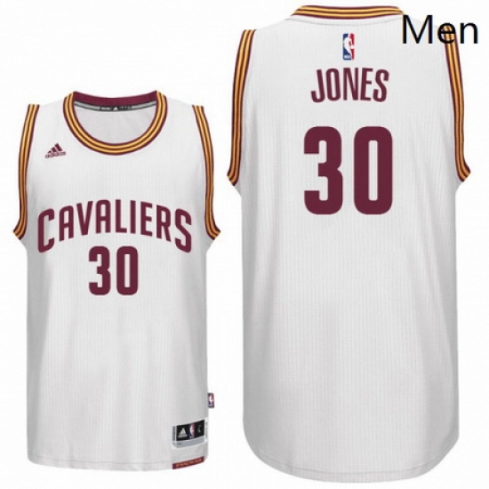 Cleveland Cavaliers 30 Dahntay Jones New Swingman White Home Jersey Cleveland Cavaliers 30 Dahntay Jones New Swingman White Home Jersey